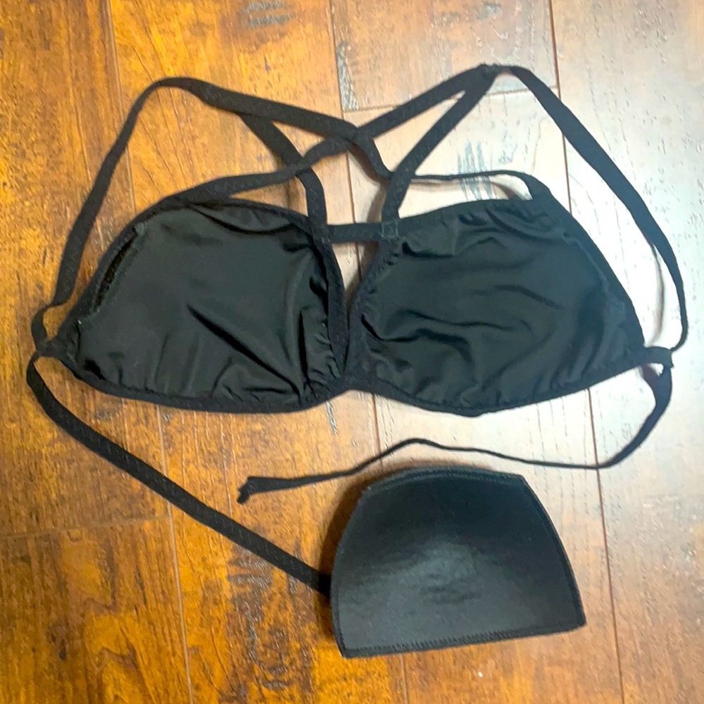 Pentagram Chest Baphomet Bikini Top - Picture 3 of 6